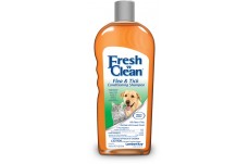 Fresh N Clean Flea and Tick Conditioning Shampoo For Dogs 18 Fl Oz