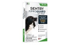 Sentry Fiproguard Dog Flea and Tick Squeeze-On 0.135 Fl Oz, 3 Ct