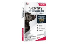 Sentry Fiproguard Dog Flea and Tick Squeeze-On 0.273 Fl Oz, 3 Ct