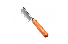 Safari Cat Shedding Comb Wood Grain One Size