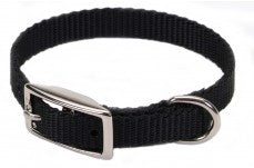 Coastal Single-Ply Nylon Collar Black 3/8X10In