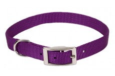Coastal Single-Ply Nylon Collar Purple 3/8X12In