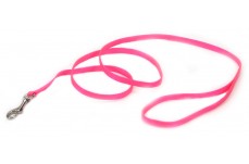 Coastal Single-Ply Nylon Leash Neon Pink 3/8X4Ft