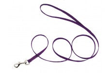 Coastal Single-Ply Nylon Leash Purple 3/8X4Ft