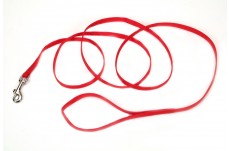 Coastal Single-Ply Nylon Leash Red 3/8X6Ft