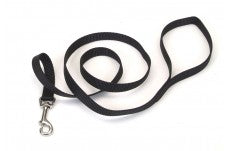 Coastal Single-Ply Nylon Dog Leash Black 5/8 in x 4 ft