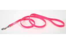 Coastal Single-Ply Nylon Leash Neon Pink 5/8X4Ft