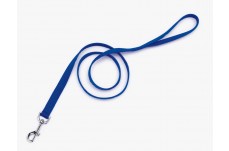 Coastal Single-Ply Nylon Dog Leash Blue 3/4 in x 4 ft