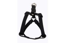 Coastal Comfort Wrap Adjustable Nylon Harness Black 3/8X12-18In Girth