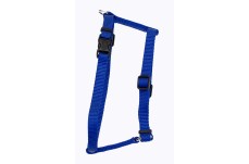 Coastal Comfort Wrap Adjustable Nylon Harness Blue 3/8X12-18In Girth