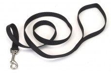 Coastal Single-Ply Nylon Dog Leash Black 3/4 in x 6 ft