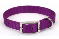 Coastal Single-Ply Nylon Collar Black 1X22In