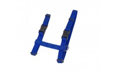 Coastal Figure H Adjustable Nylon Cat Harness Blue 3/8 in x 10-18 in