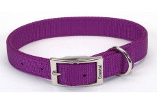 Coastal Double-Ply Nylon Collar Purple 1X18In
