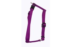 Coastal Standard Adjustable Nylon Dog Harness Purple Small 5/8 in x 14-24 in