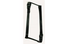Coastal Standard Adjustable Nylon Dog Harness Black Medium 3/4 in x 18-30 in