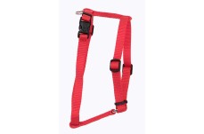 Coastal Standard Adjustable Nylon Dog Harness Red Medium 3/4 in x 18-30 in