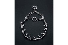 Titan Prong Training Dog Collar Nickel, Chrome 4 mm x 22 in