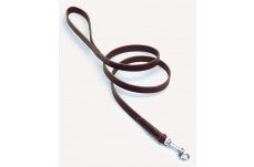 Circle T Latigo Leather Dog Leash Brown 3/4 in x 6 ft