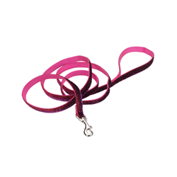 Coastal Pet Pet Attire Sparkles Leash, 5/8 Inch Pink X 6'