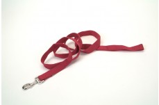 New Earth Soy Soy Dog Leash Cranberry 5/8 in x 6 ft