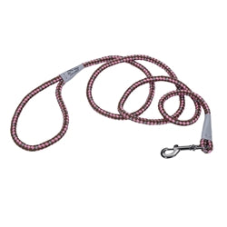 Coastal K9 Explorer 6' Rope Snap Leash Rosebud Pink