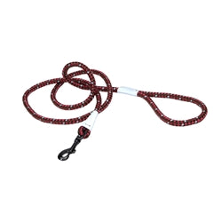 Coastal K9 Explorer 6' Rope Snap Leash Berry Red