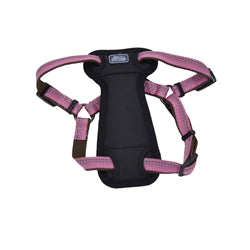 Coastal K9 Explorer 5/8 Inch Padded Harness Rosebud Pink (12-18 Inch)