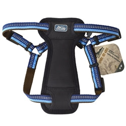 Coastal K9 Explorer 1 Inch Padded Harness Sapphire Blue (26-38 Inch)
