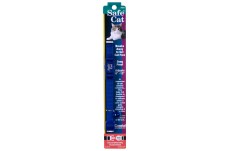 Safe Cat Adjustable Snag-Proof Nylon Breakaway Collar Blue 3/8 in x 8-12 in