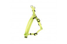 Coastal Comfort Wrap Adjustable Nylon Harness Lime 3/8X12-18In Girth