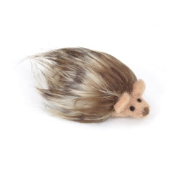 Coastal Pet Products Coastal Rascals Handcrafted Wool 3 Inch Brown Hedgehog