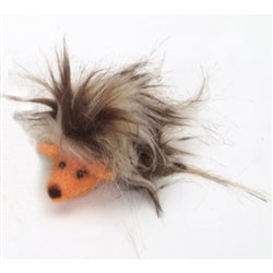 Coastal Pet Products Coastal Rascals Handcrafted Wool 3 Inch Orange Hedgehog
