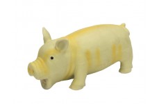 Coastal Rascals Latex Toy Pig Yellow 7.25In