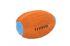 Coastal Rascals Latex Toy Spiny Football Orange 4In