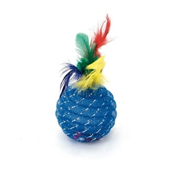 Coastal Cat Toys (24Pc) 4.5 Inch Pineapple Feather