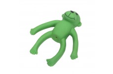 Coastal Rascals Latex Toy Monkey Green 6In