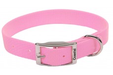 Coastal Single-Ply Nylon Collar Bright Pink 1X18In