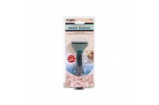 Safari Shed Magic De-Shedding Tool for Cats with Medium/Long Hair Green One Size