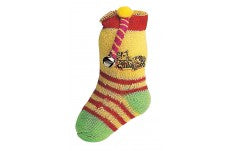 Spot Neon Sock Cat Toy with Catnip & Bell Assorted 4.5 in