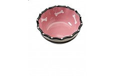 Spot Ethical Contemporary Ruffle Dish 5In Dog Pink