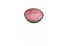 Spot Ethical Contemporary Ruffle Dish 7In Dog Pink