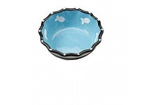Spot Ethical Contemporary Ruffle Dish 5In Cat Blue