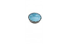 Spot Ethical Contemporary Ruffle Dish 5In Dog Blue