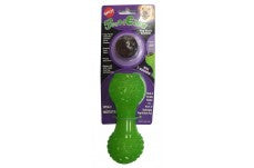 Spot Ethical Play'N Chew Treat Cap Dumbbell Dog Toy 6In