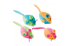 Spot Ethical Whiskins Felt Mouse Catnip Assorted
