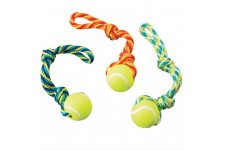 Spot Ethical Tuggaball Handle Assorted 12In
