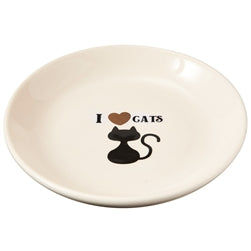 Spot I Love Cats Saucer 1ea/5 in
