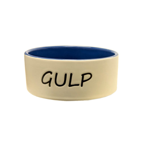 Spot Gulp Dog Bowl Blue 5 In