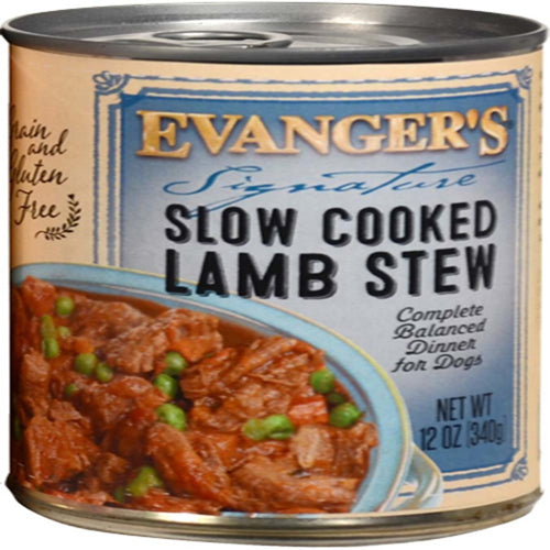 Evangers Signature Series Slow Cooked Lamb Stew Canned Dog Food 12Ea/12 Oz, 12 Pk